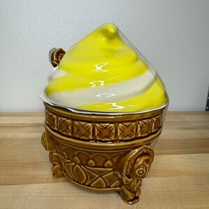 Disney World Polynesian Village Resort Maui Tiki Dole Whip Bowl and Spoon Set